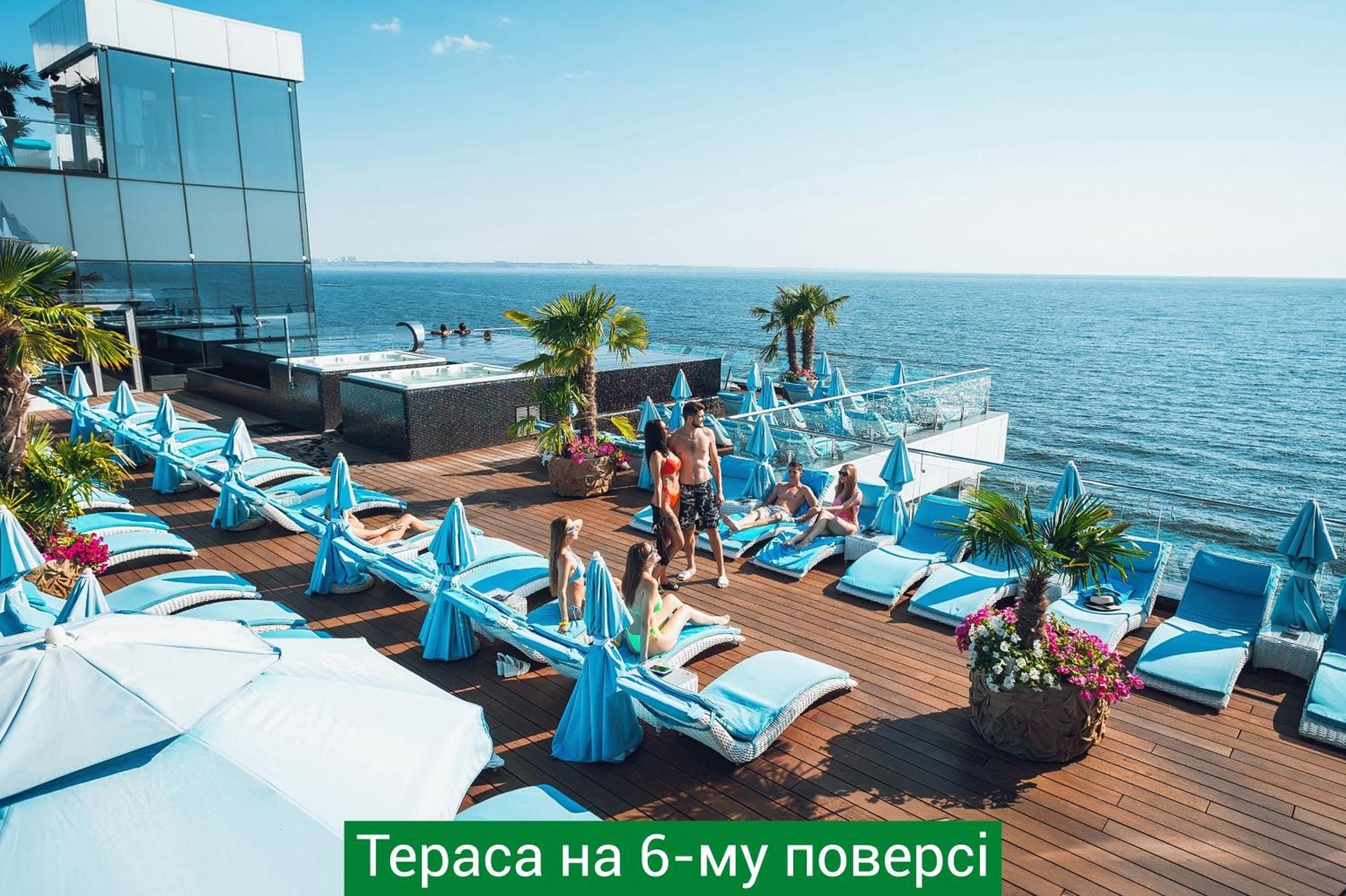 Nemo Hotel Resort & Spa Oděsa Exteriér fotografie Terrace on the 6th floor