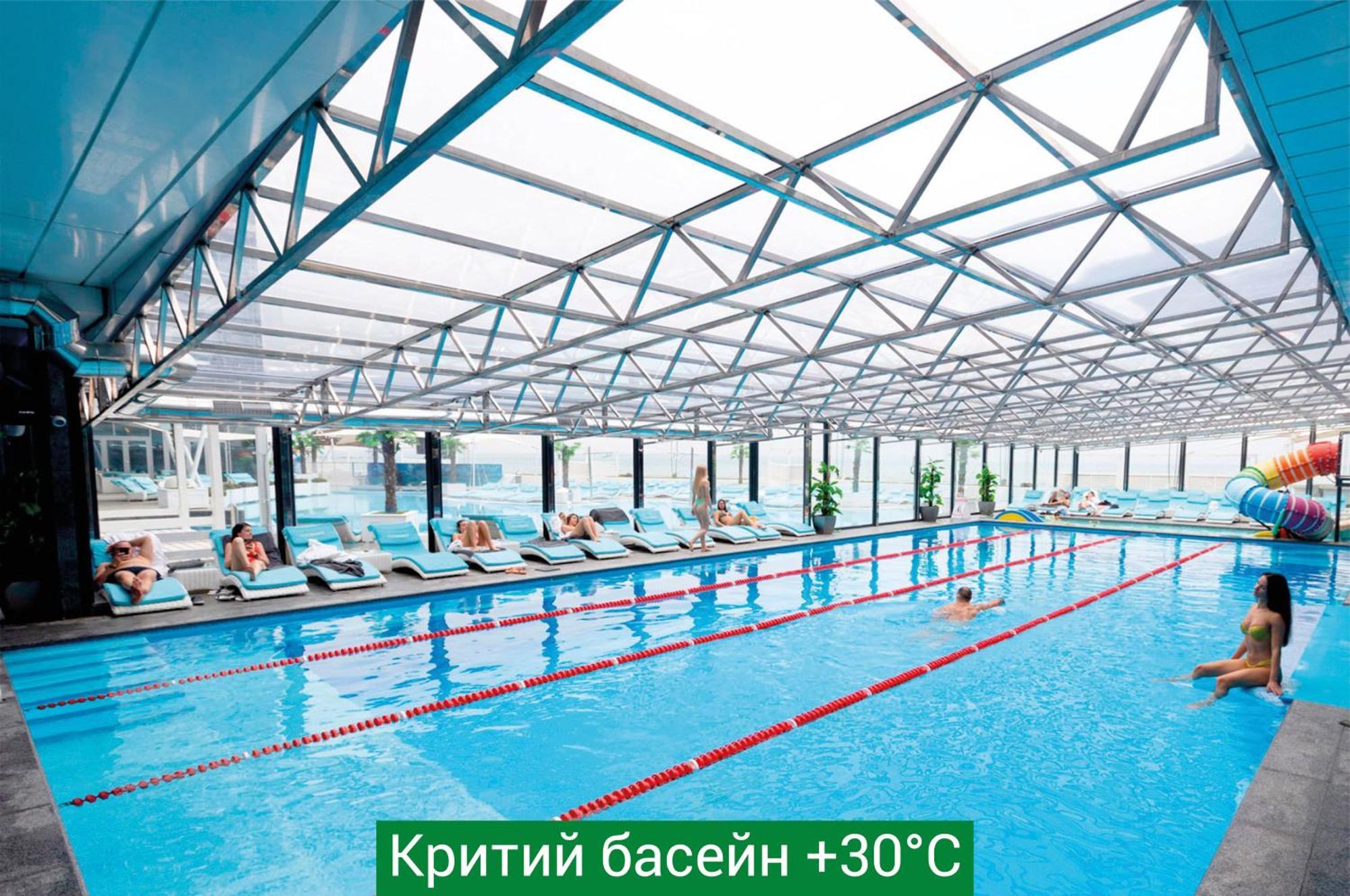 Nemo Hotel Resort & Spa Oděsa Exteriér fotografie Krytyy bassein +30°C